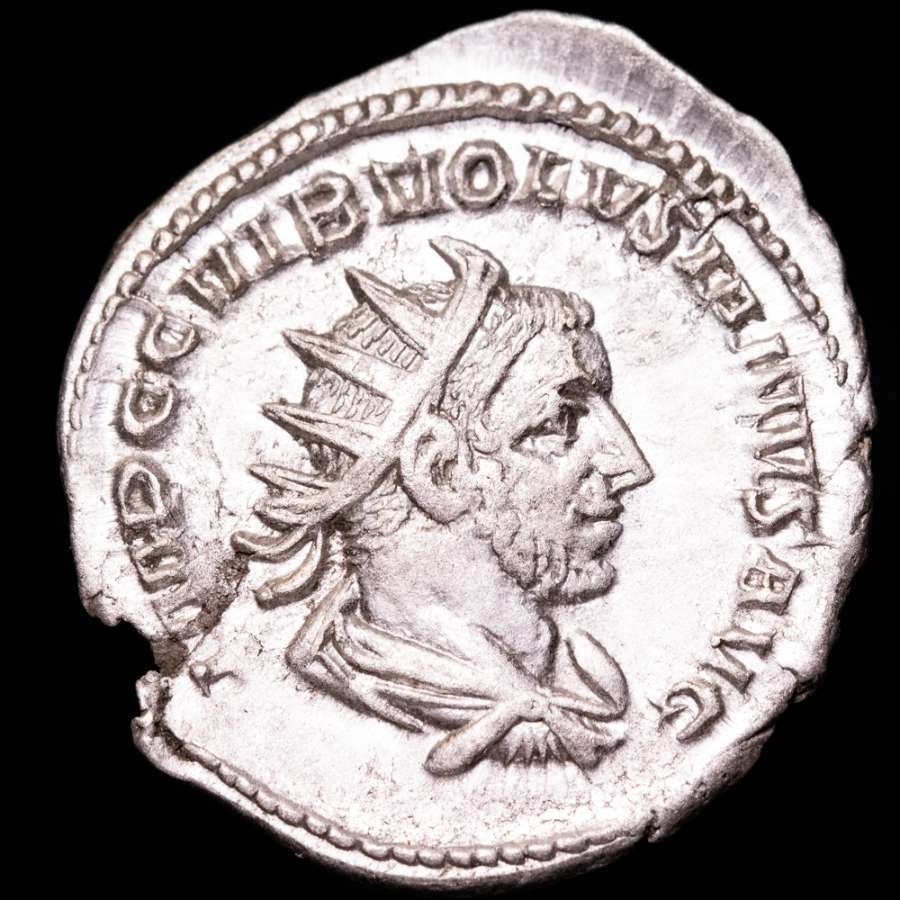 Obverse — Volusian bust